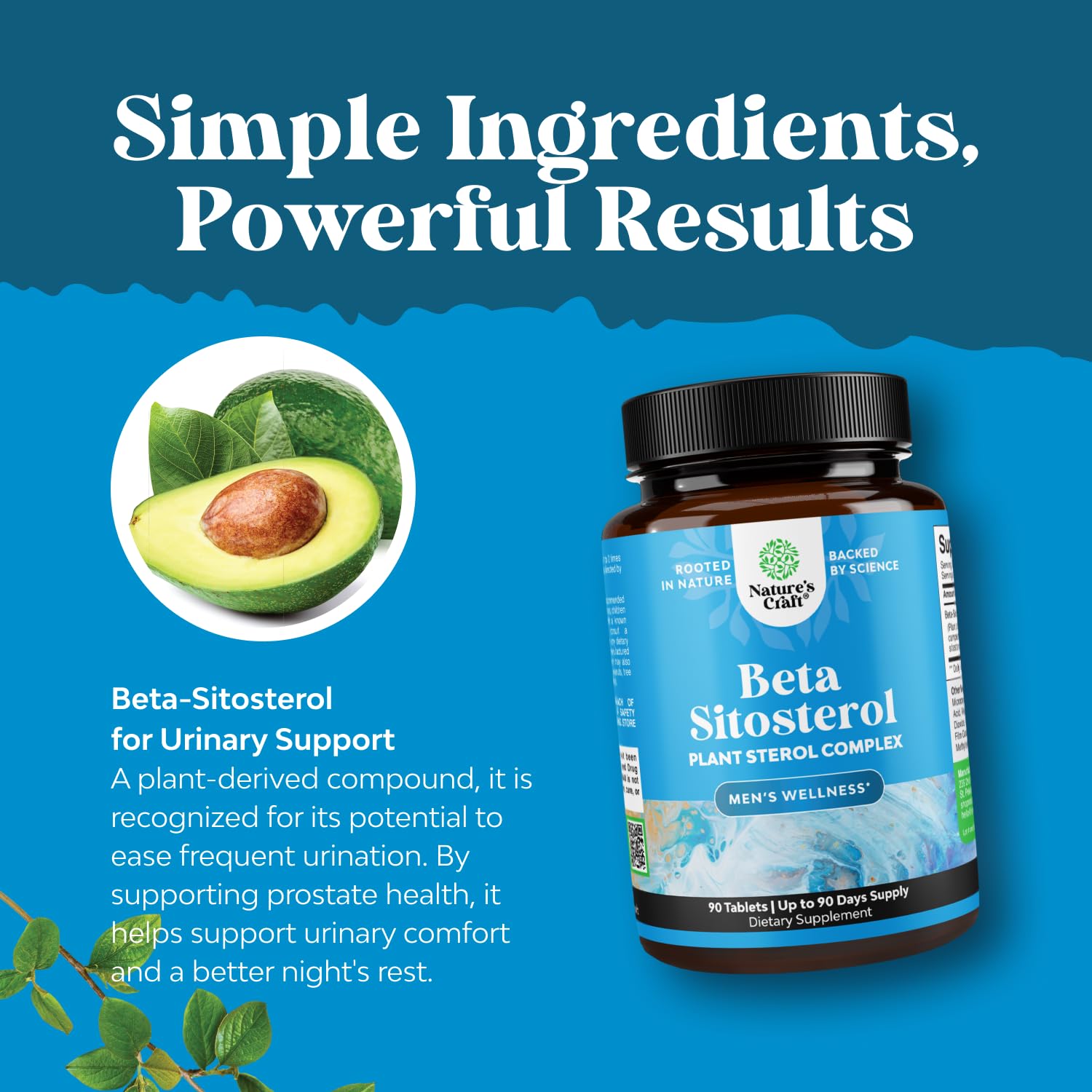 Natures Craft Daily use tablets suggesting simple routine health support