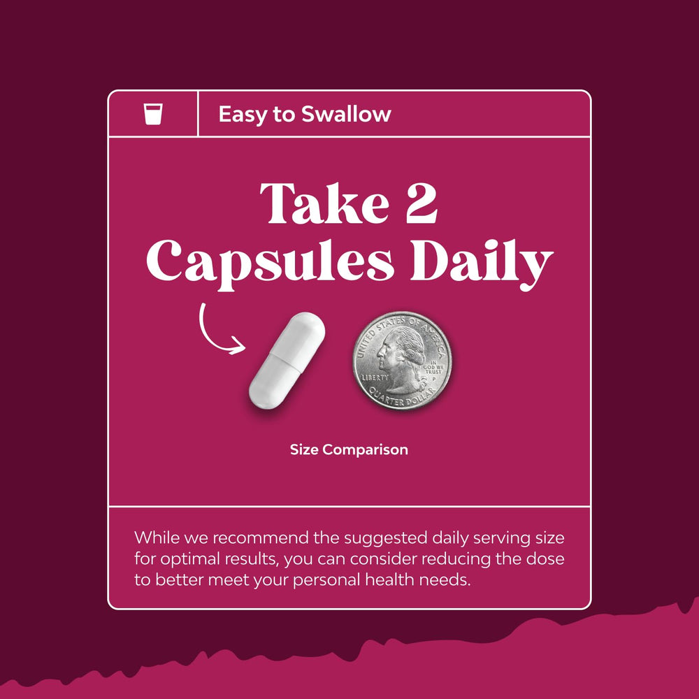 Natures Craft daily wellness routine setup with capsules and glass for inspiration.
