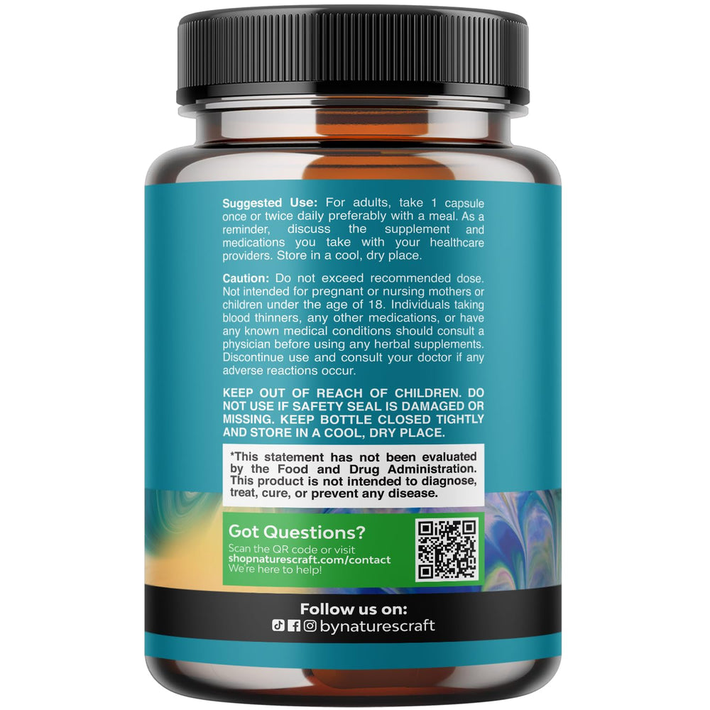 Natures Craft packaging highlights mood support benefits.