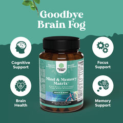 Natures Craft front label packaging showcasing premium nootropic formula.