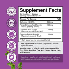 Natures Craft GLP-1 Berberine bottle pour shows easy, on-the-go dosing.