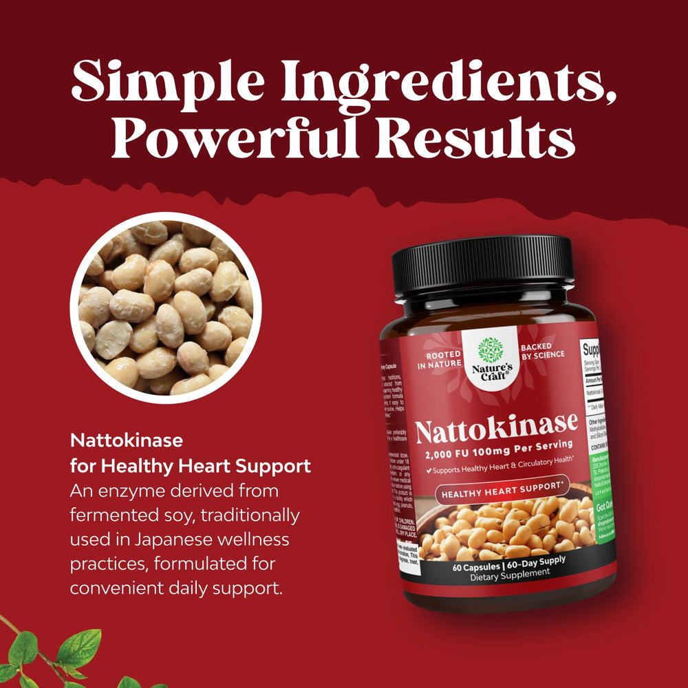 Nature's Craft third-party potency seal indicating quality verification.