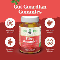 Nature's Craft gummy texture closeup hints at enjoyable digestive support