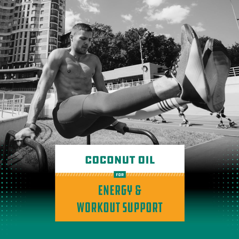 Keto-friendly energy support from Natures Craft C8 MCT softgels for ketosis-friendly fueling.
