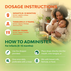 Natures Craft Kids D3 K2 Drops tummy-friendly formula supports comfortable dosing