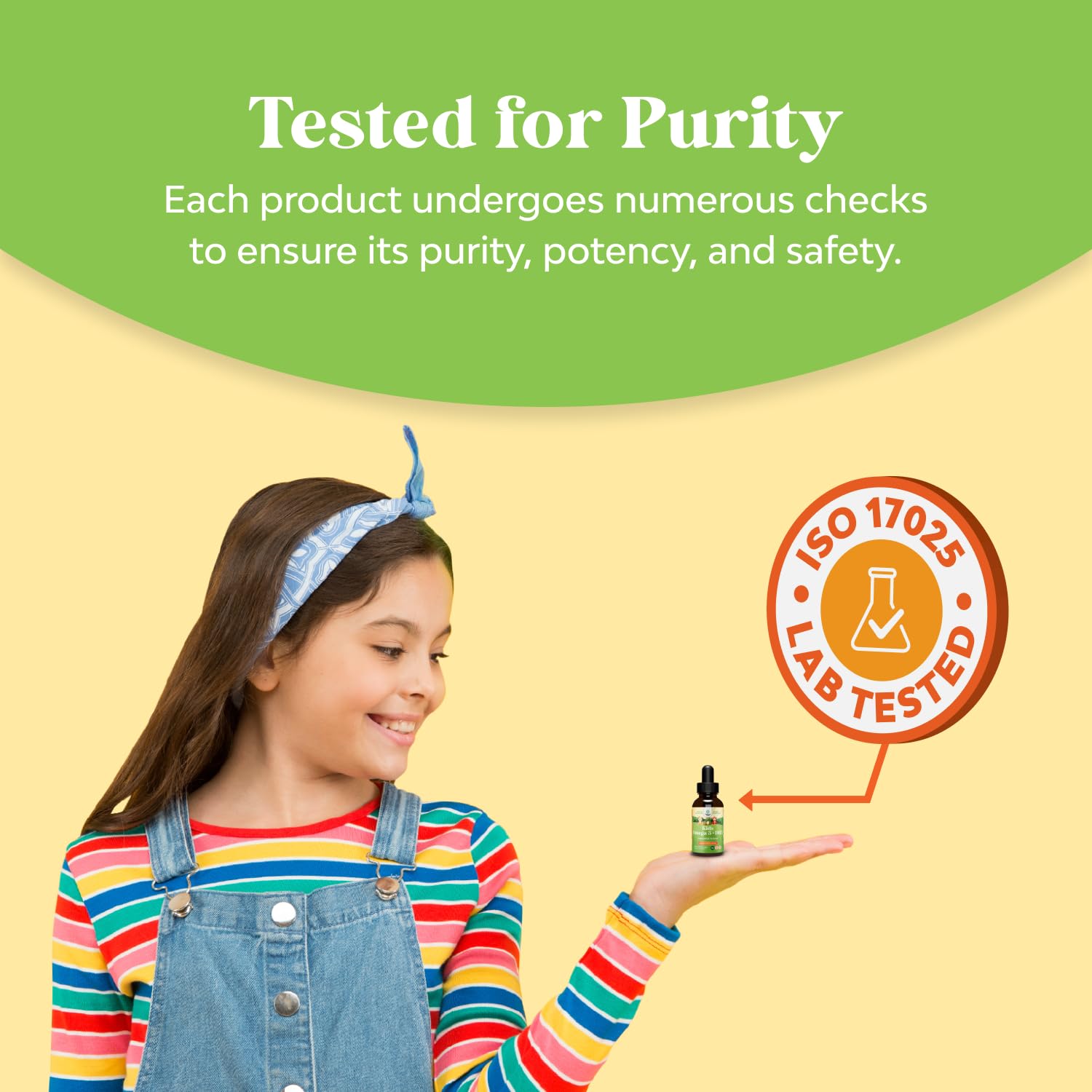 Natures Craft DHA drops packaging box communicates clean nutrition