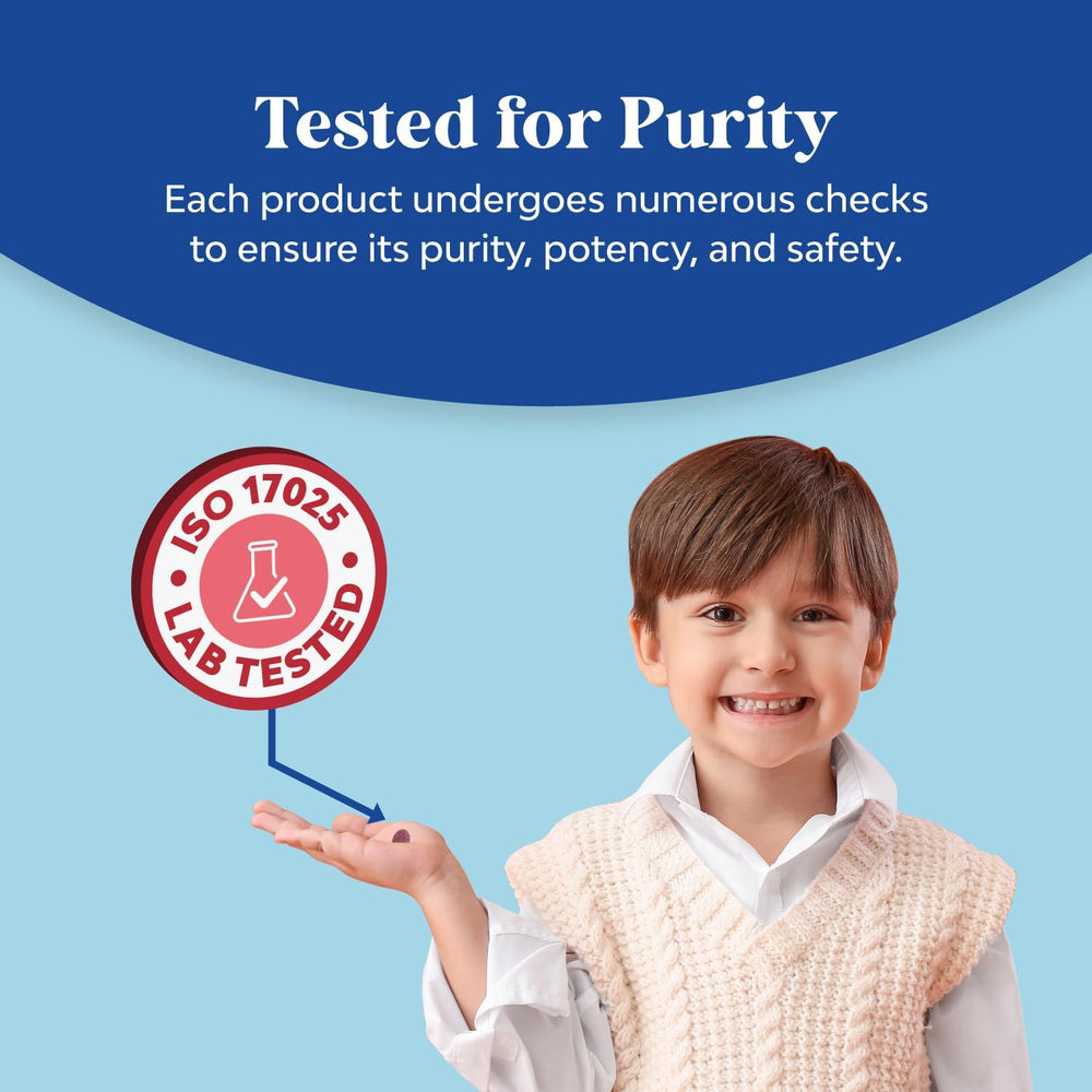 Nature's Craft Kids Magnesium Gummies easy open child-safe cap