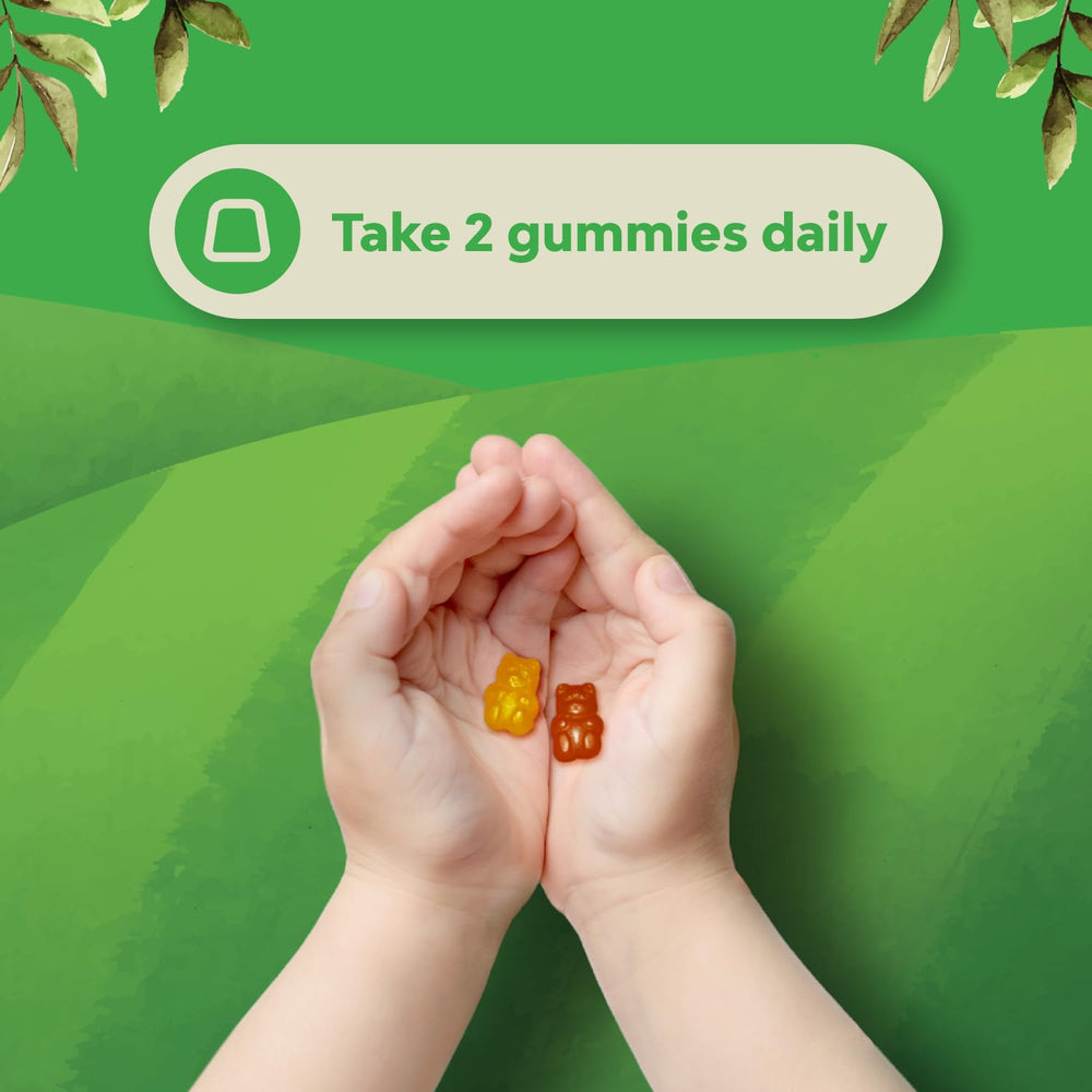 Natures Craft gluten-free and gelatin-free kids gummies with safe formula.