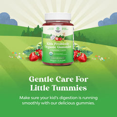 A child enjoys a Natures Craft gummy for easy daily use.