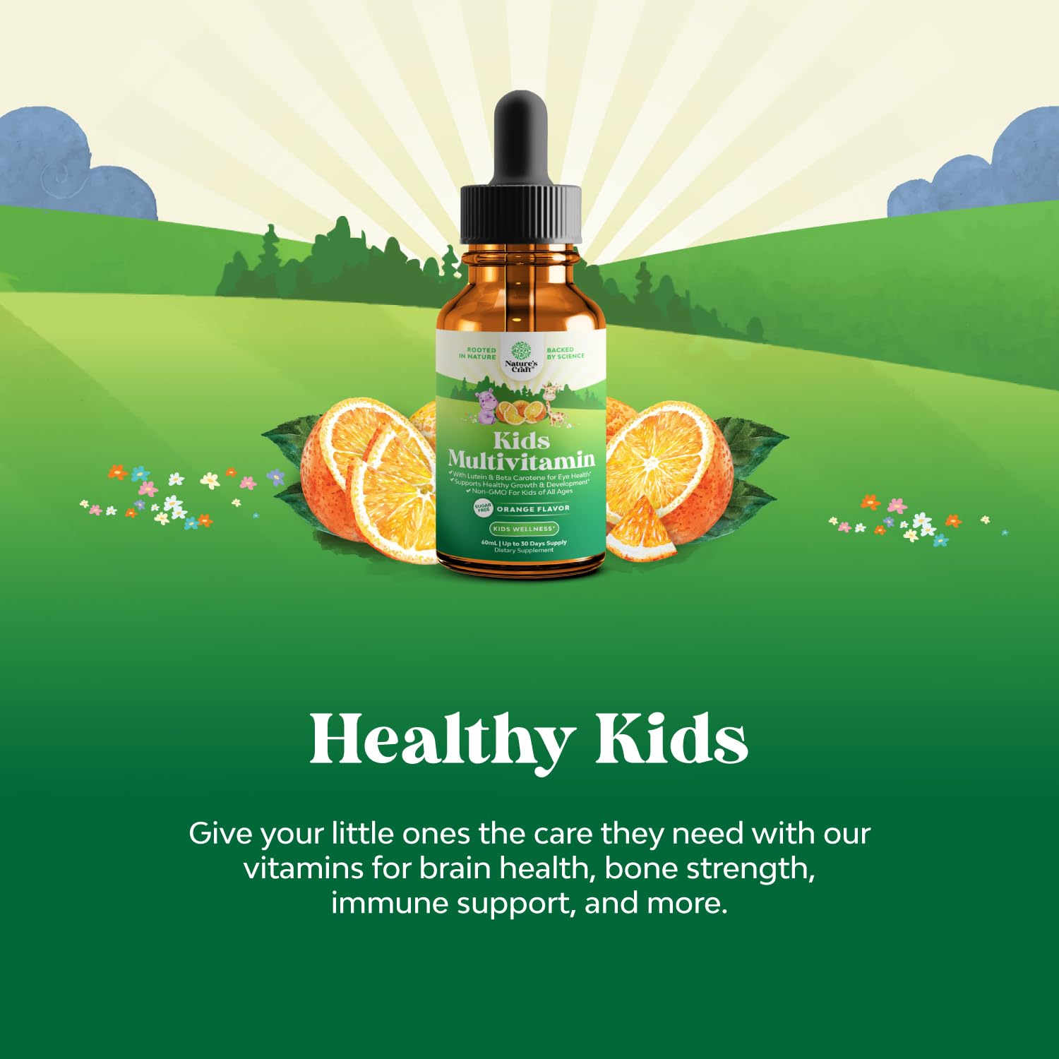 Natures Craft formula includes 13 vitamins for growing children