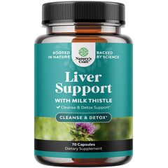 Nature's Craft Liver Cleanse bottle front for daily digestion support