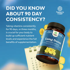 Natures Craft Lung Detox capsules close-up showing consistent capsule design