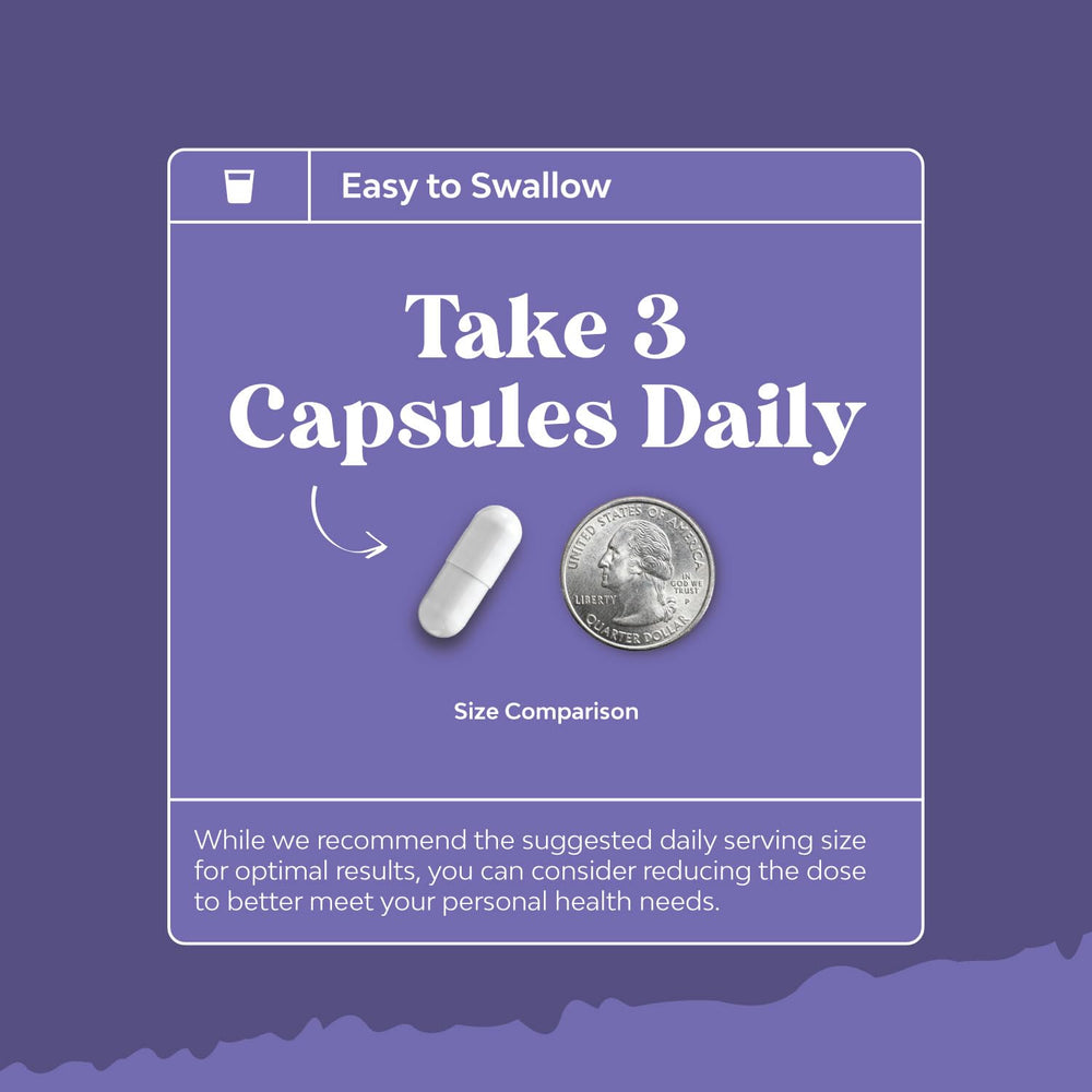 Natures Craft magnesium malate capsules closeup conveying comfort and relaxation