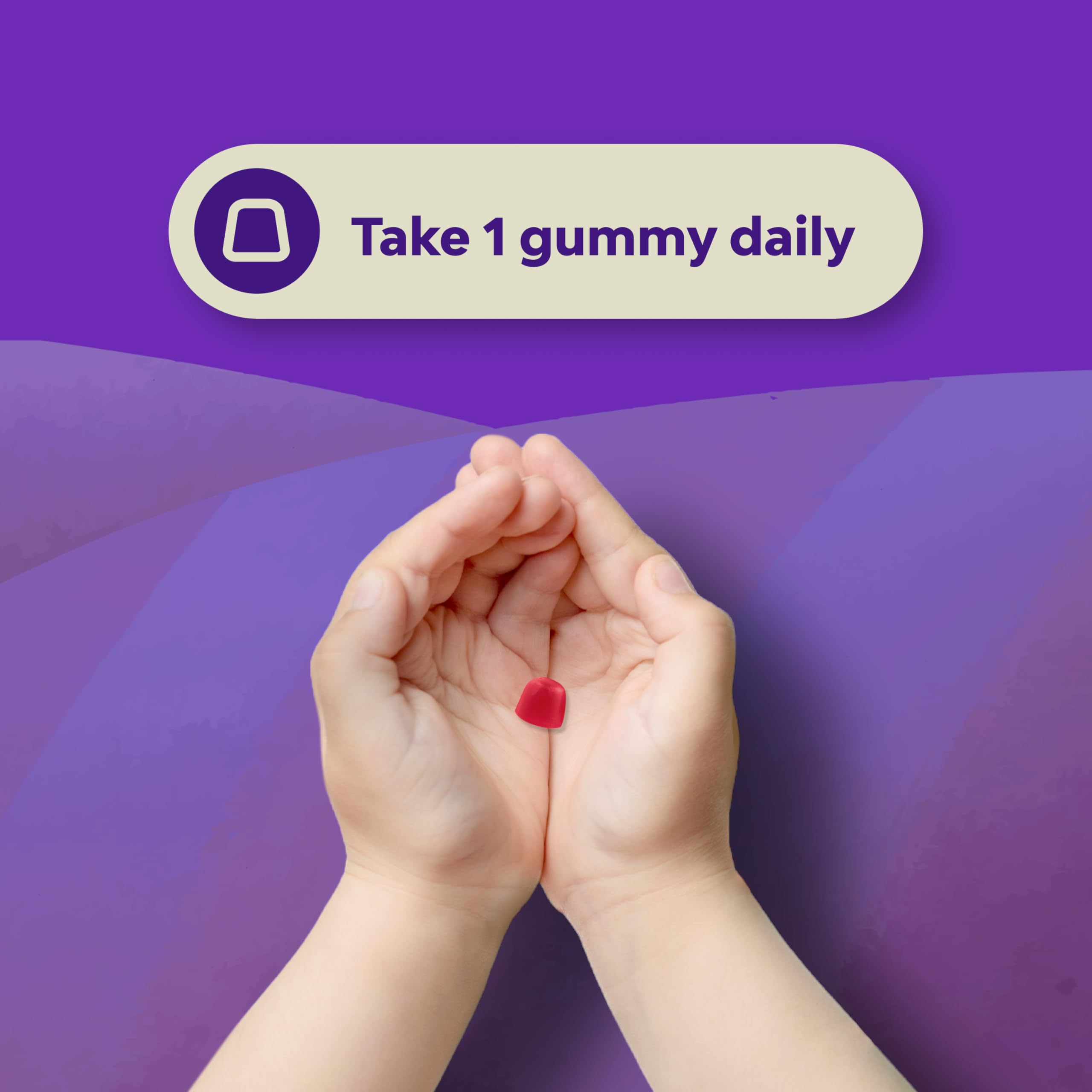 Nature's Craft dosing info image emphasizes simple, safe nightly use.