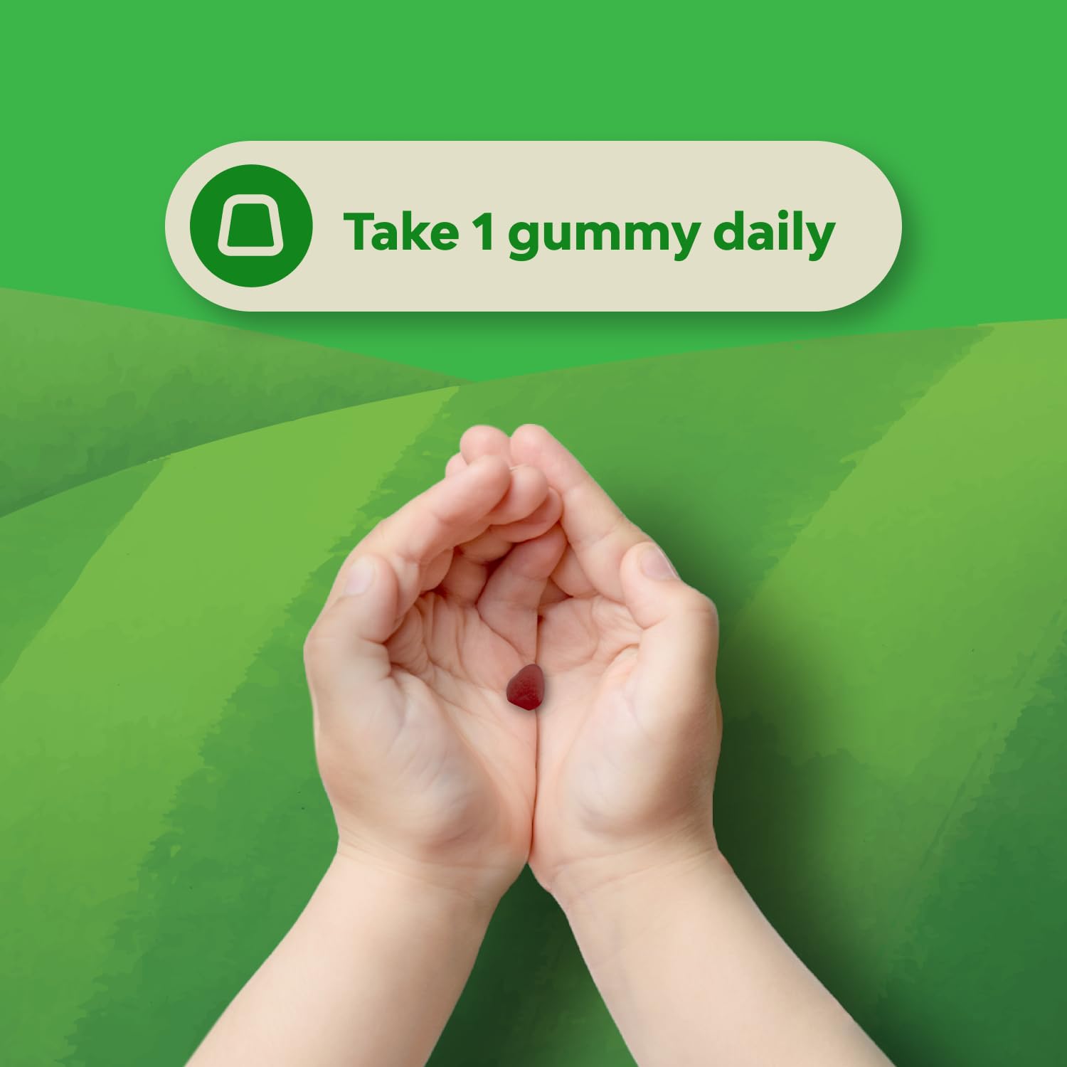 Natures Craft Non-GMO Probiotic Gummies for kids with 2.5B CFU.