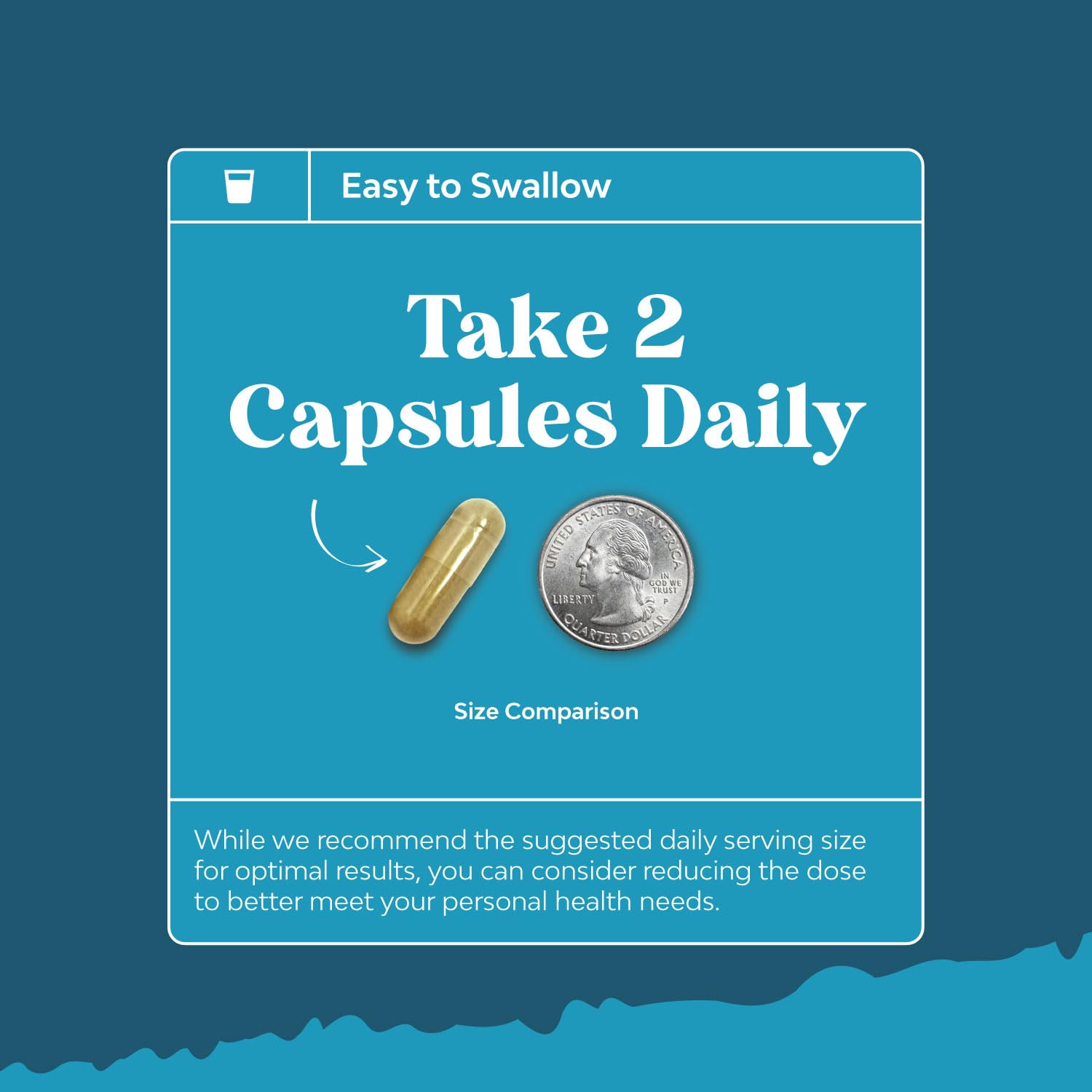 Natures Craft Nootropic capsules in a spoon for convenient daily dosage and focus