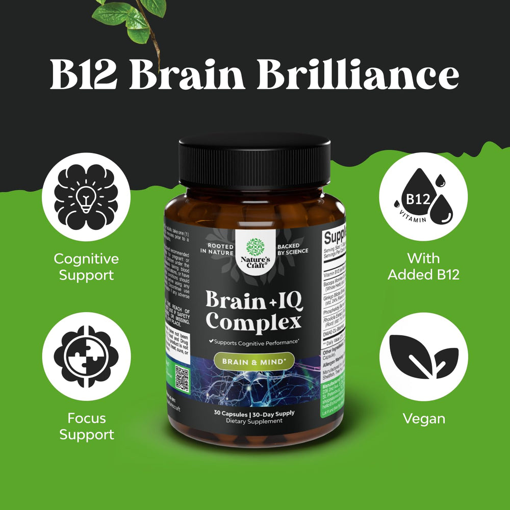 Natures Craft memory packaging on a desk suggesting daily brain support.