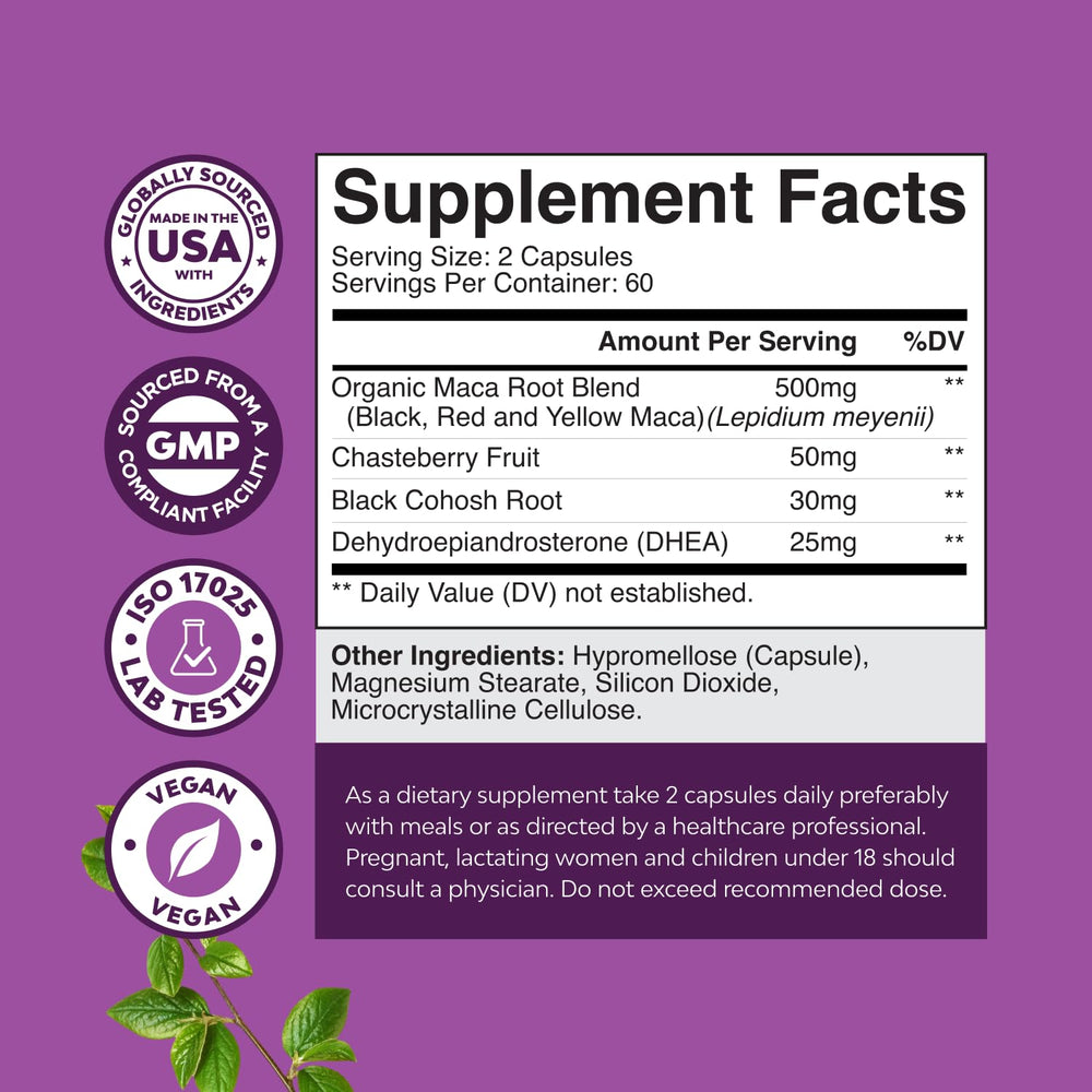 Nature's Craft capsules bottle shown for easy daily use and consistent supplementation.