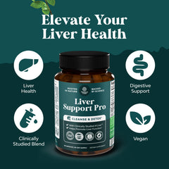 Nature's Craft Pro Liver Support capsules closeup for daily use