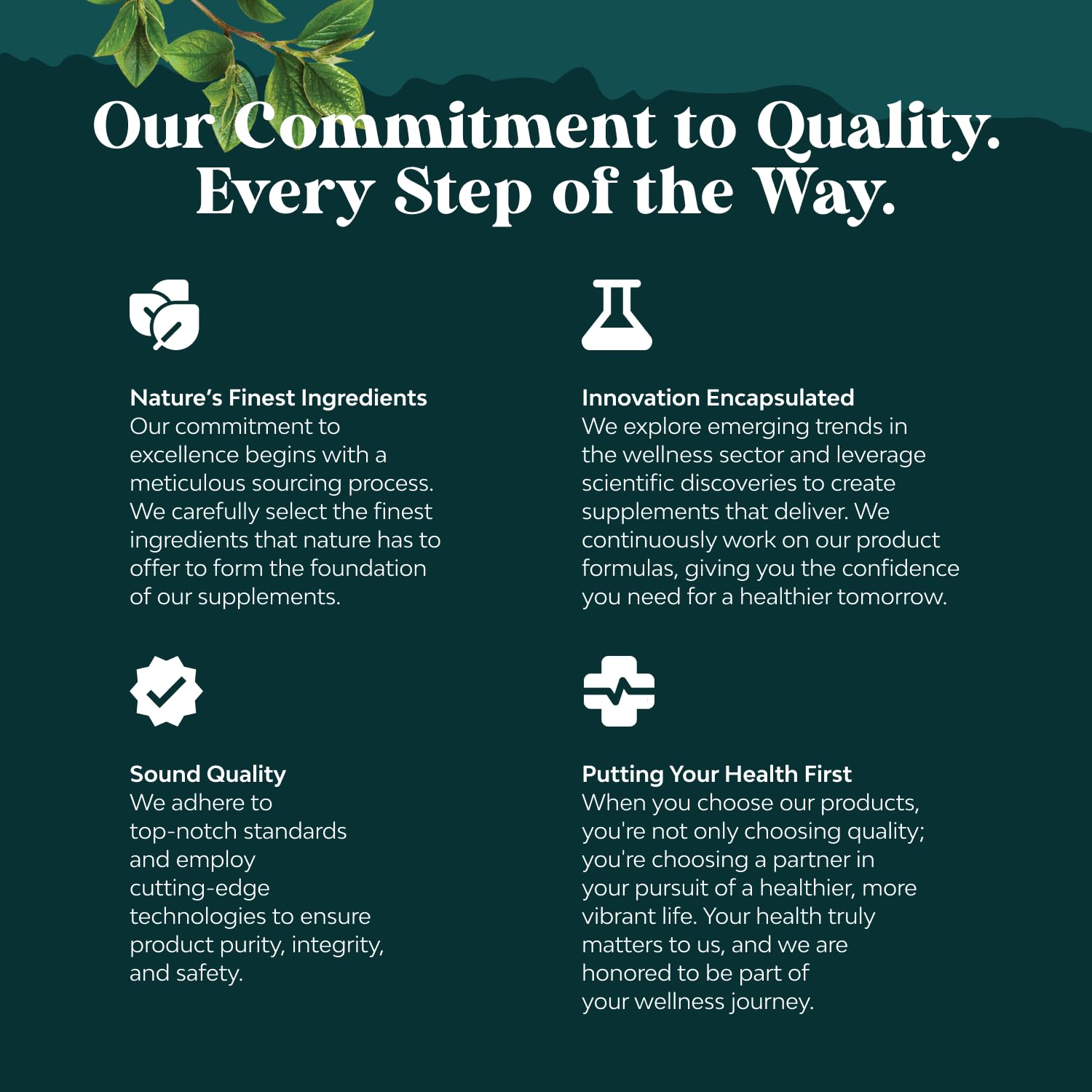Nature's Craft Pro Liver Support GMP lab sign highlights quality control