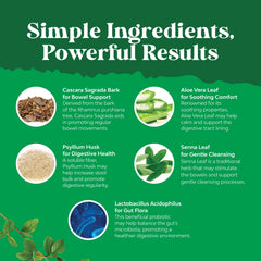 Natures Craft probiotics illustration shows Lactobacillus blend for digestion.
