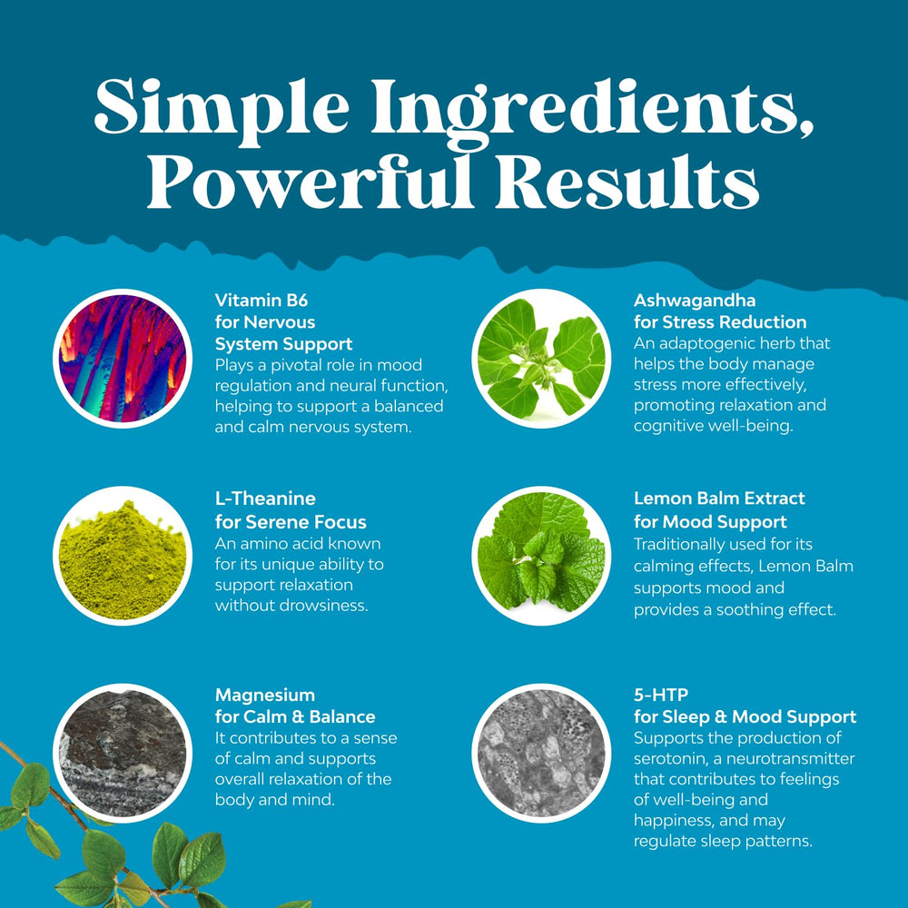 Natures Craft Pure Calm gummies held in hand for daily routine.