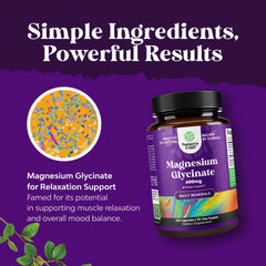 Natures Craft label closeup reveals chelated magnesium information