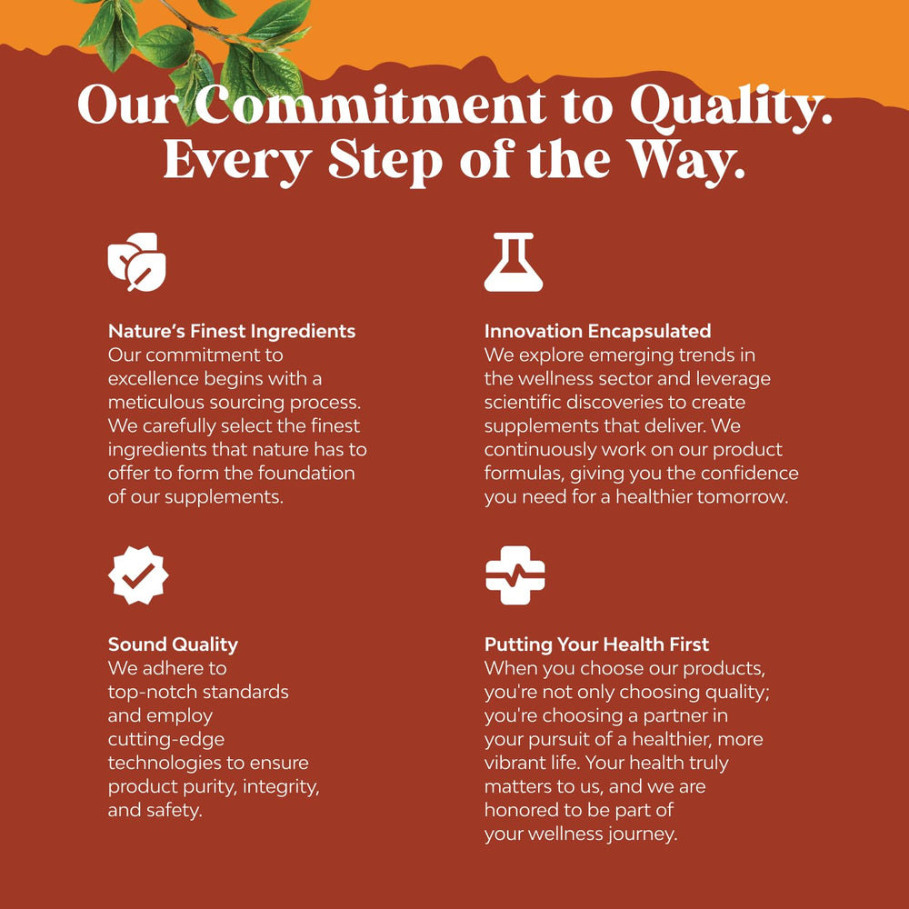 Natures Craft product packaging emphasizing purity and responsible production