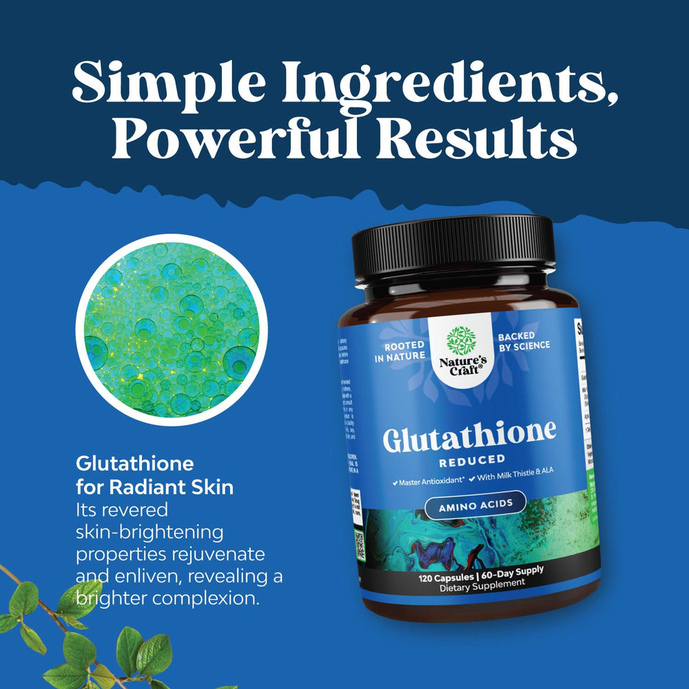 Nature's Craft Skin radiance focus showing clearer complexion benefits