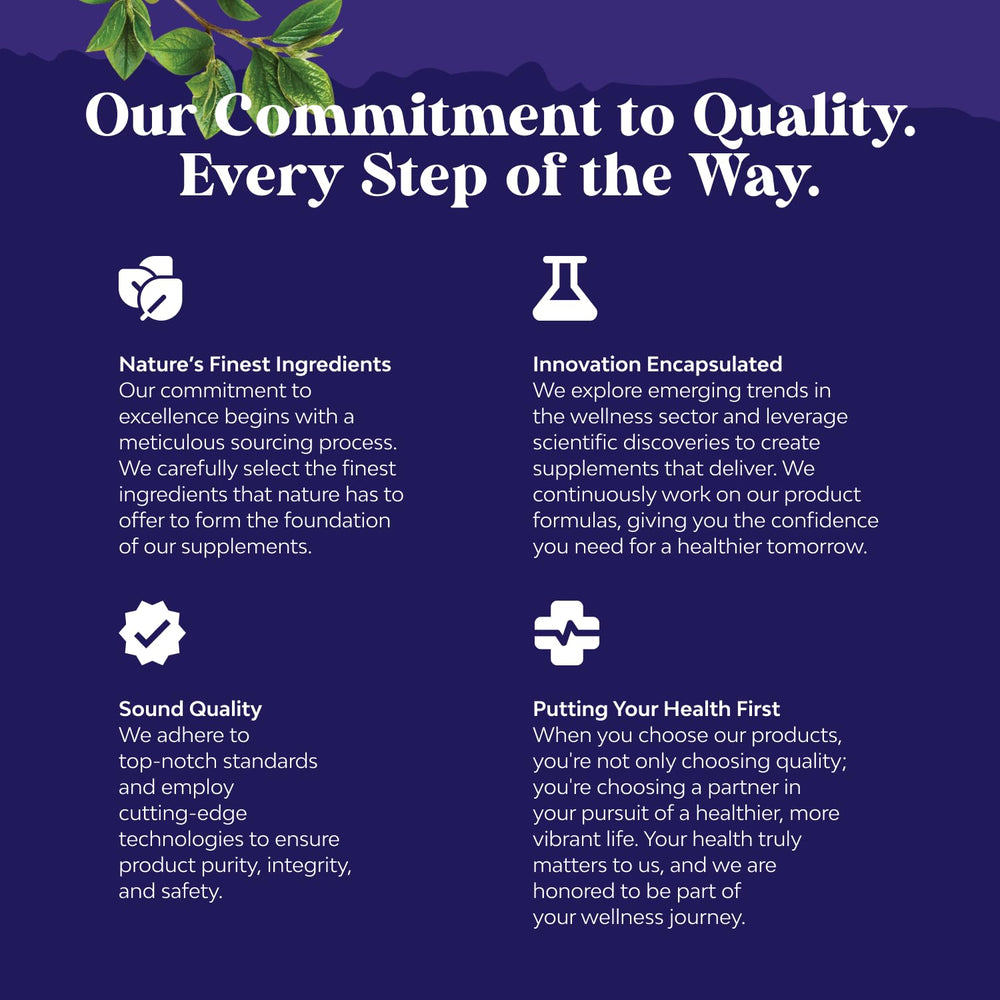 Natures Craft third-party tested seal indicating purity and potency
