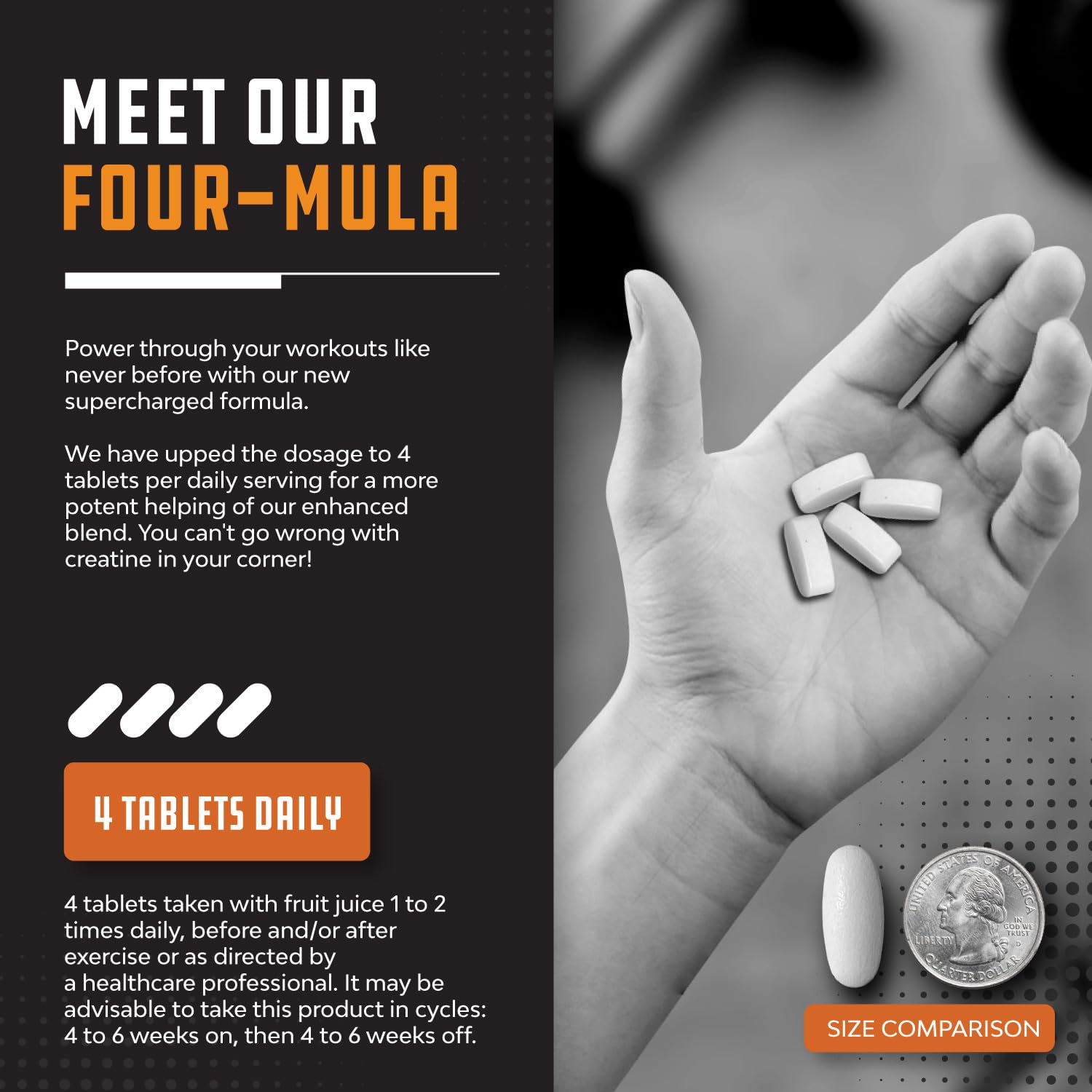 Gym scene featuring Natures Craft Tri-Phase Creatine tablets