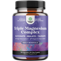 Natures Craft triple magnesium complex bottle pour for sleep support
