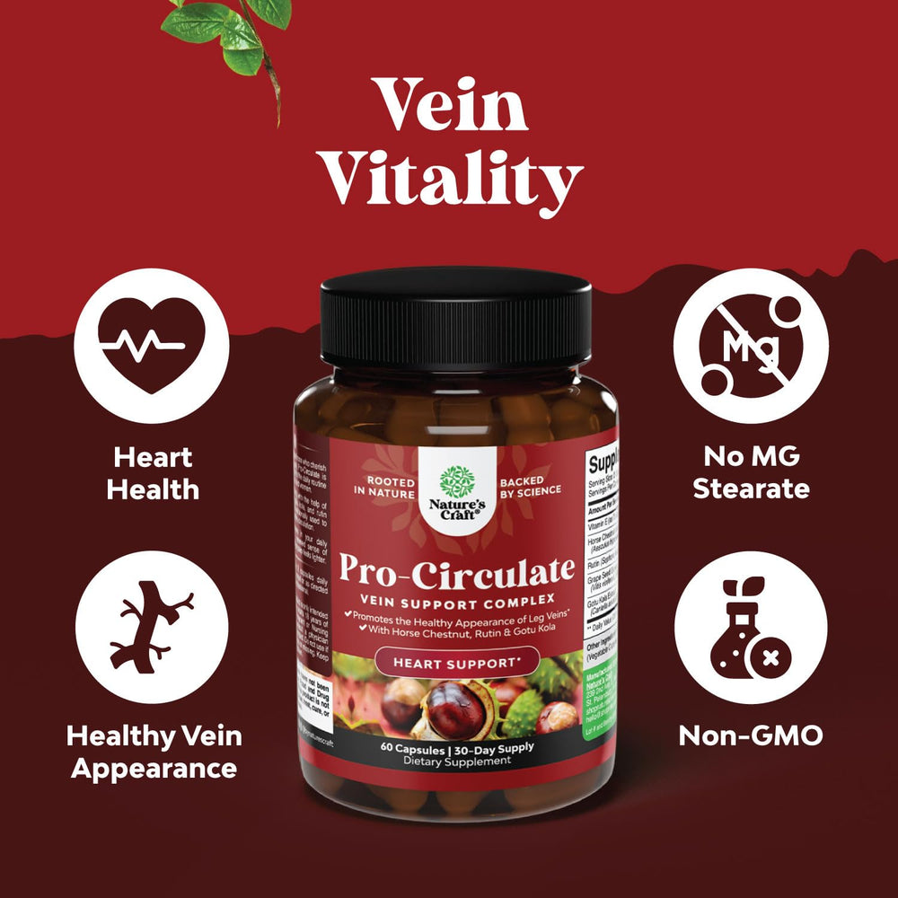 Nature's Craft Vegan Non-GMO ingredients label highlights clean formula