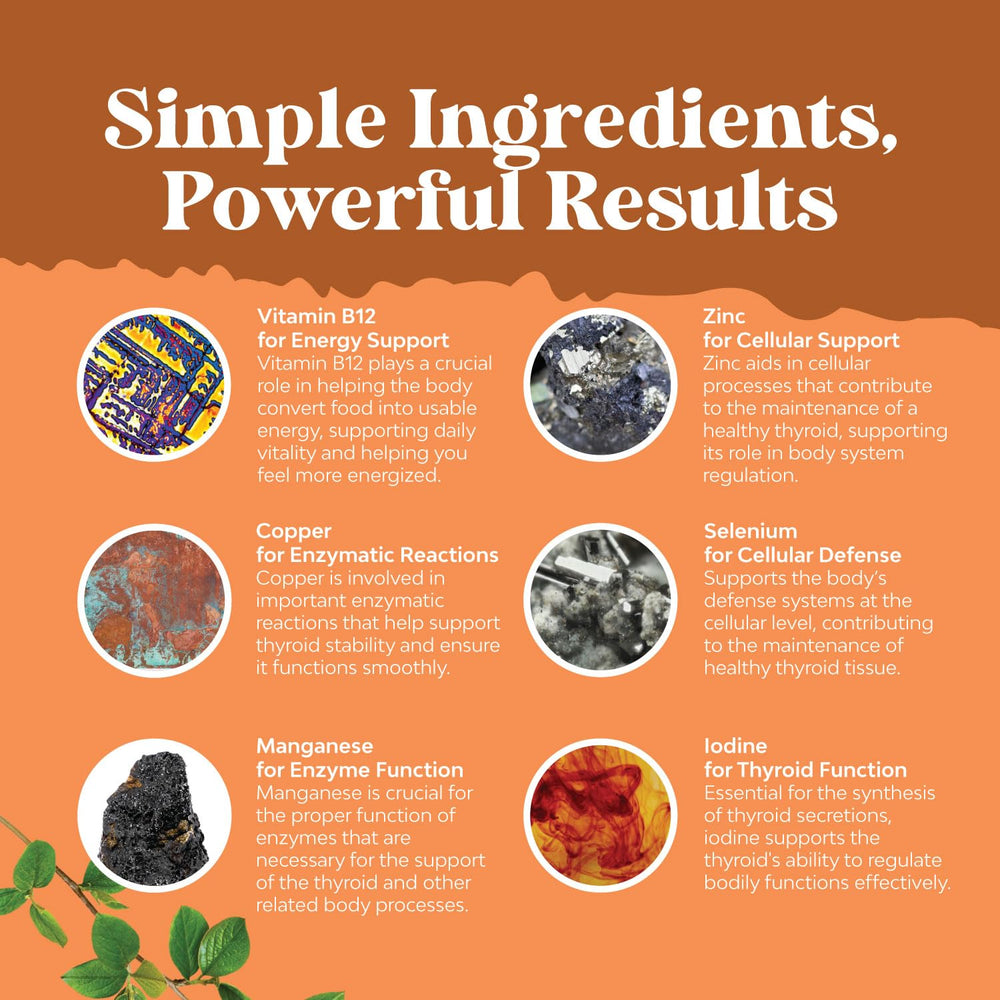 Natures Craft vegan label confirms vegan, clean formula for thyroid support