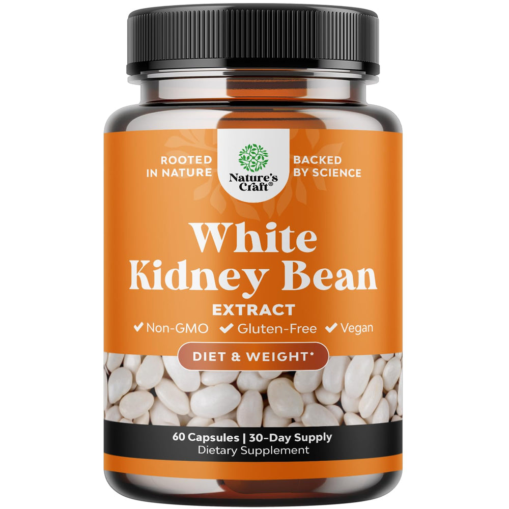 Natures Craft white kidney bean extract capsules for natural carb management
