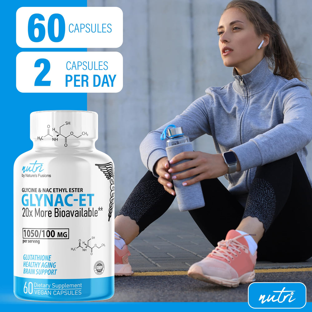 Nature's Fusions GlyNAC-ET NACET closeup demonstrating high bioavailability