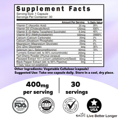 LupuEase turmeric curcumin capsules with 95% curcuminoids on a white background
