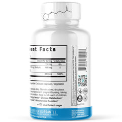 Nature's Fusions Nutri R-ALA dosage information for consistent use.