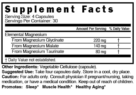 Nature's Fusions Nutri Triple Magnesium bottle in hand for convenient daily use