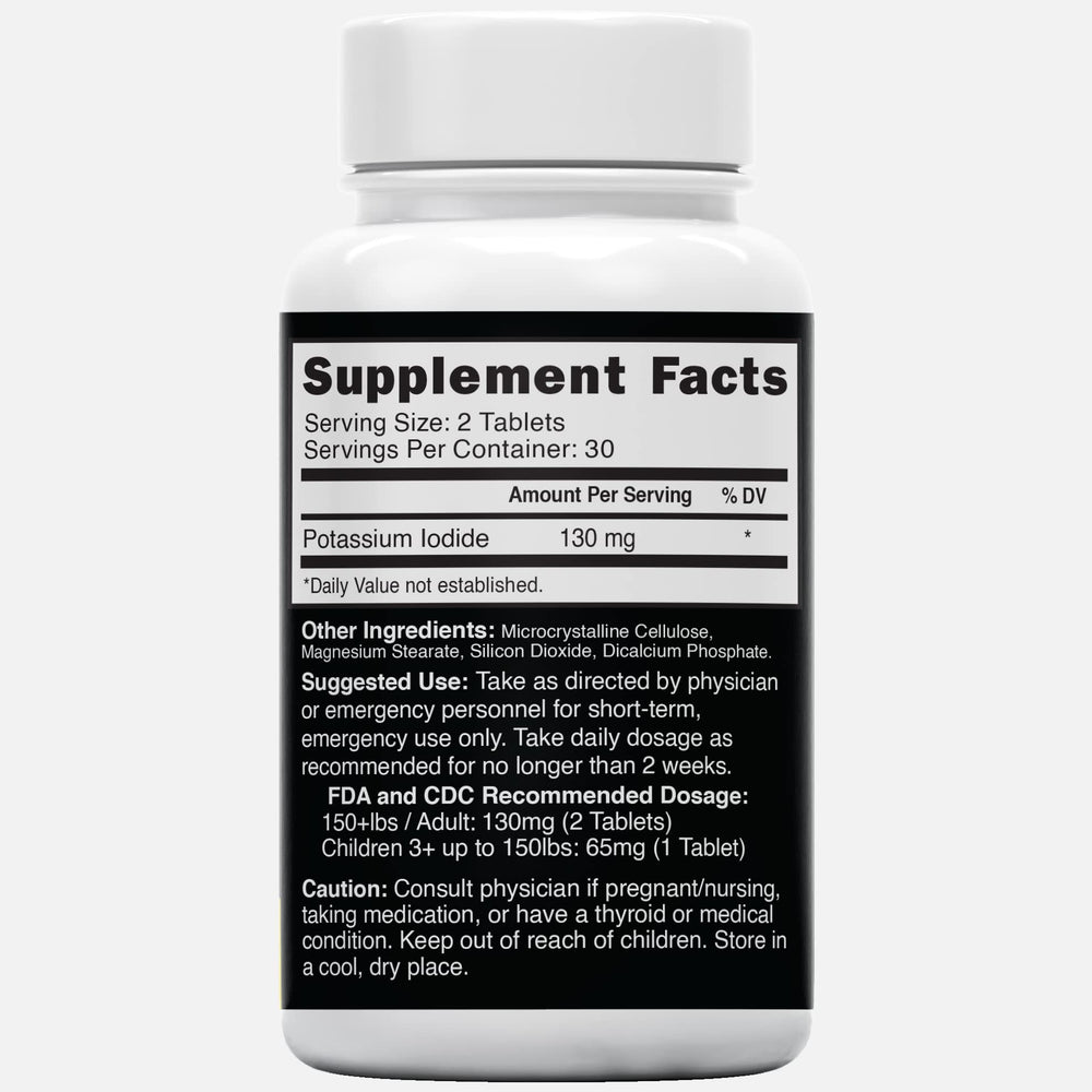 Nature's Fusions ki pills 130 mg pack, easy dispensing for dose adjustments in emergencies.