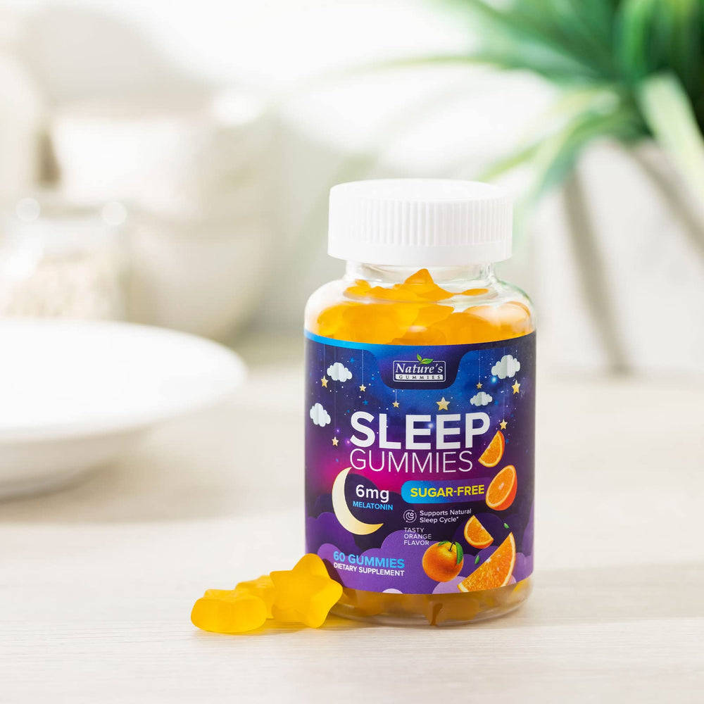 Nature's Gummies aptas para adultos y niños para dormir.