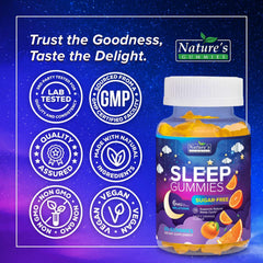 Nature's Gummies dosis 6 mg para adultos.