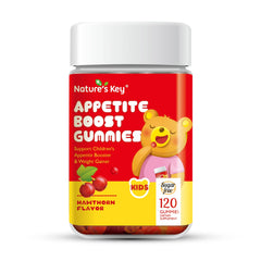 Nature's Key Appetite Booster Gummies bottle front for kid-friendly appetite support