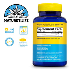 Nature's Life Energizing Niacinamide capsules highlight high potency and no-flush benefits.