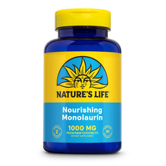 Nature's Life Monolaurin 1000 mg bottle illustrating immune support potential