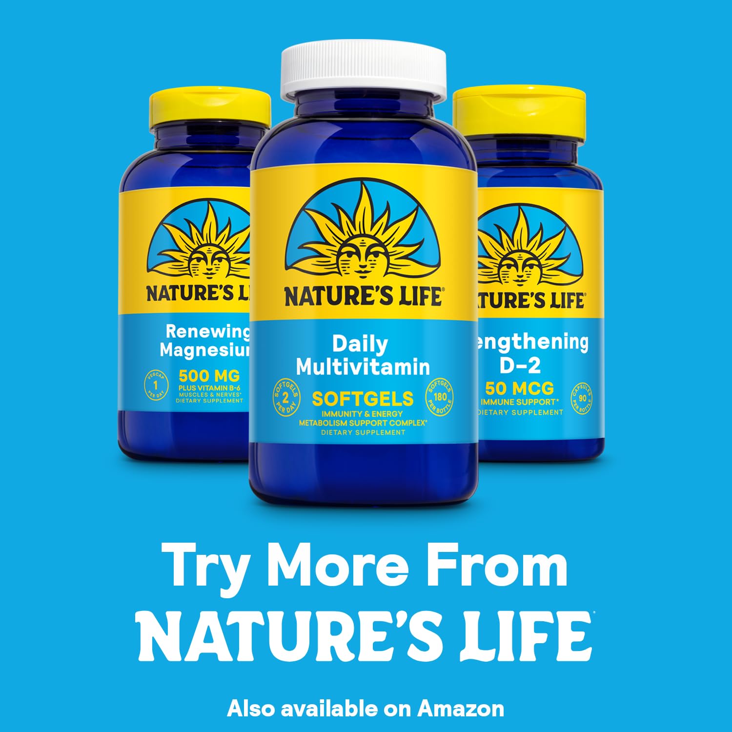 Nature's Life zinc bottle with lifestyle items for daily routine