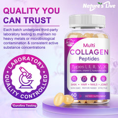 Nature's Live grass-fed sourcing emphasizes natural collagen quality