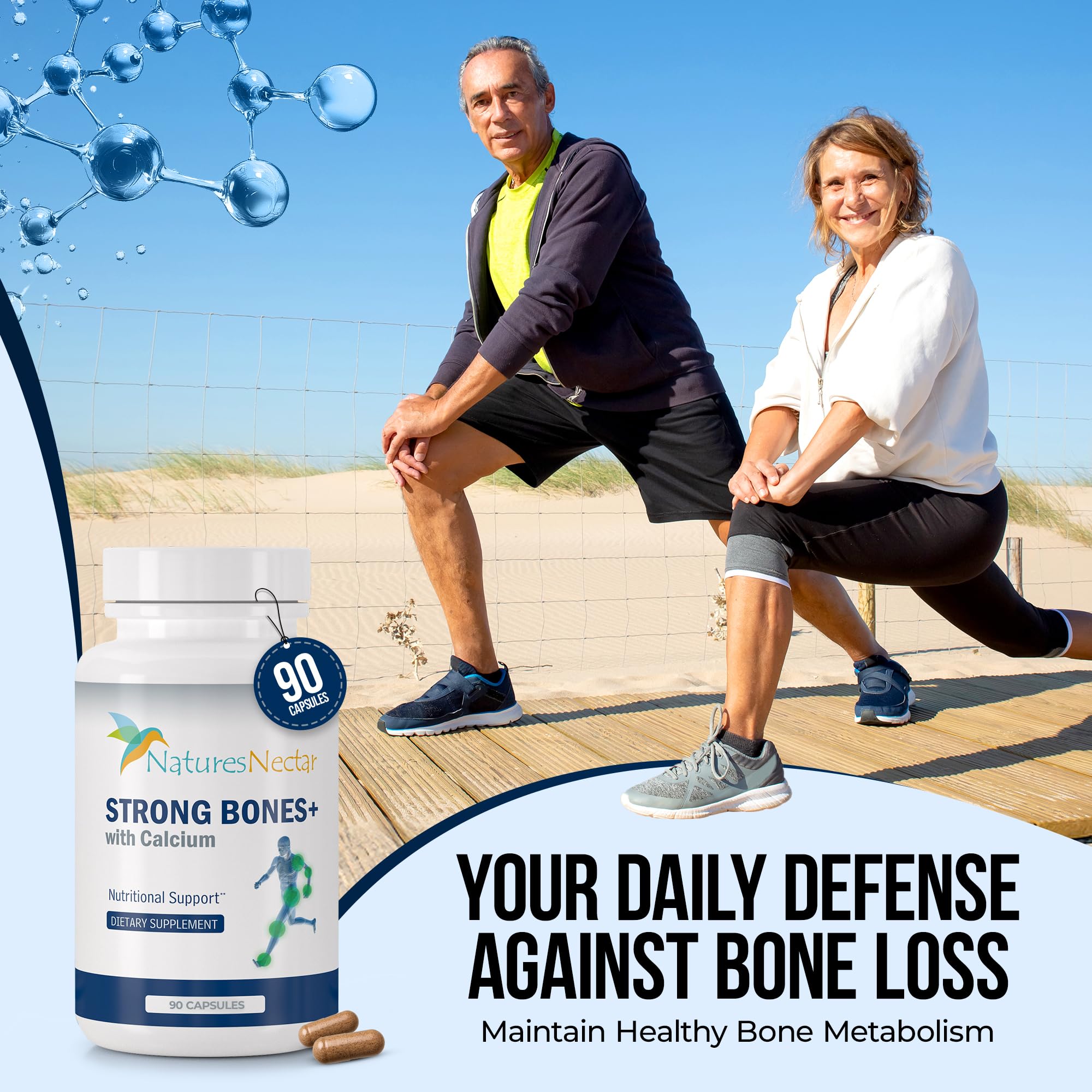 Nature's Nectar bottle-and-label presenting the supplement for daily use