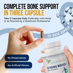 Nature's Nectar maximum-absorption-formula pills imply efficient nutrient uptake