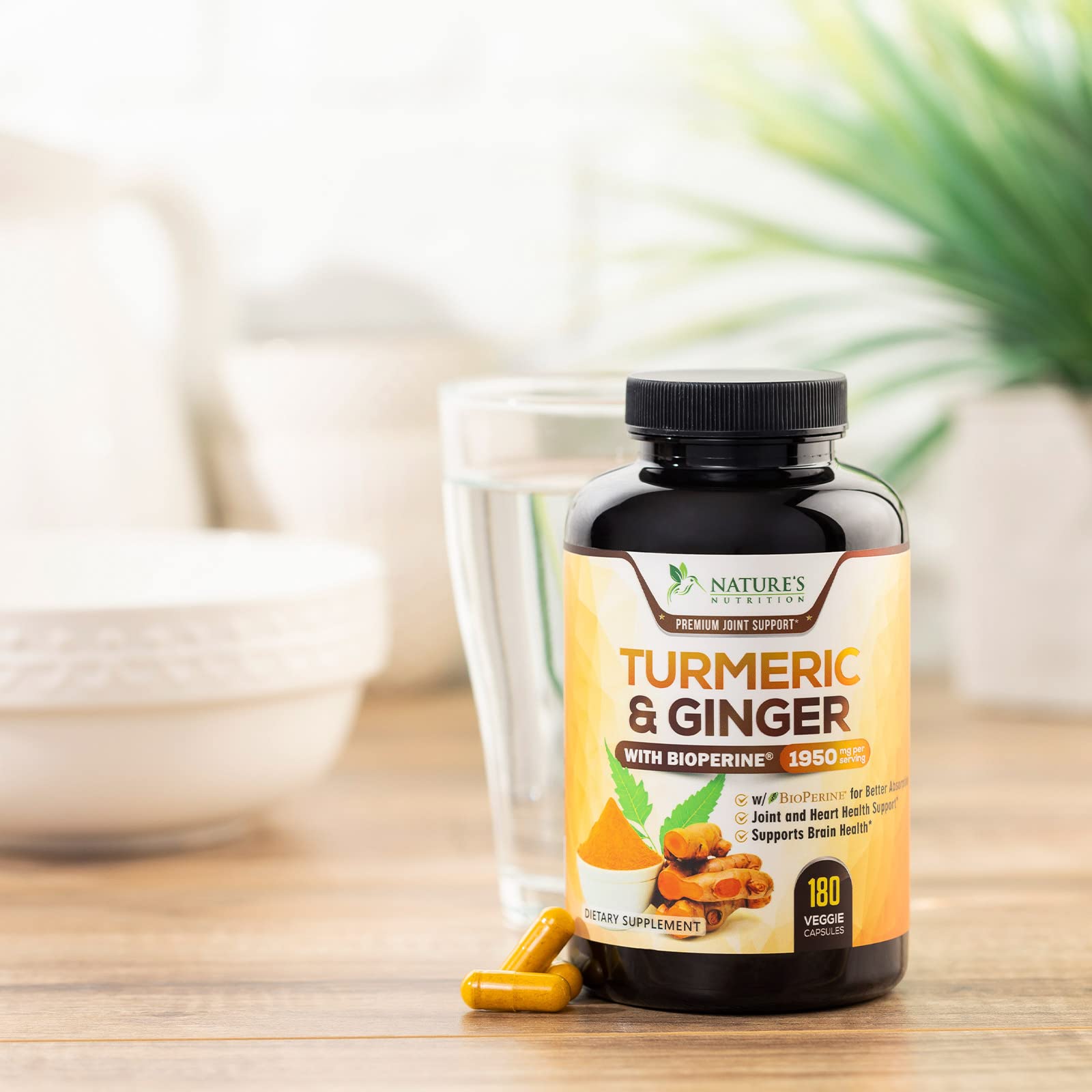 Nature's Nutrition 180-capsule bottle ready for daily routine